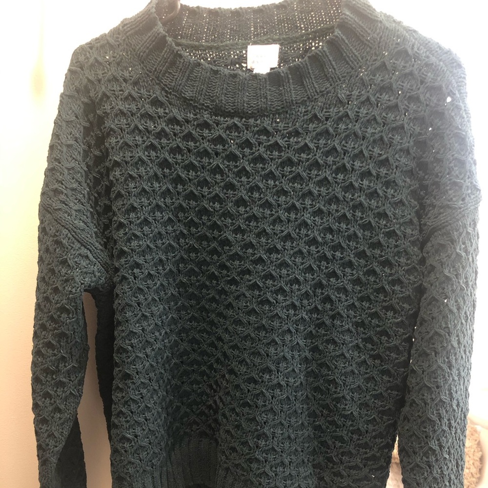 Green sweater